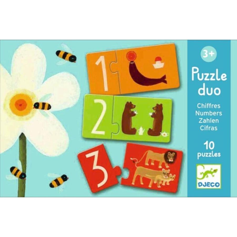 Educativos Puzzle dúo Números