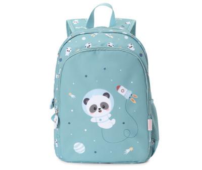 Mochila Mediana Pandas in Space Llavero