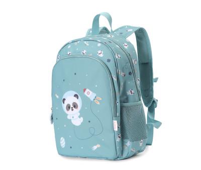 Mochila Mediana Pandas in Space Llavero