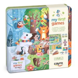 My first 6 juegos  Caja metálica 