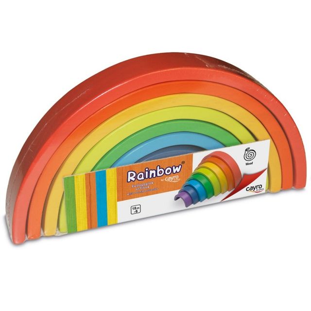Rainbow - Arcoiris de madera