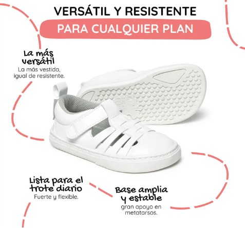 Tabarca Rocker Microfibra Blanco SS26