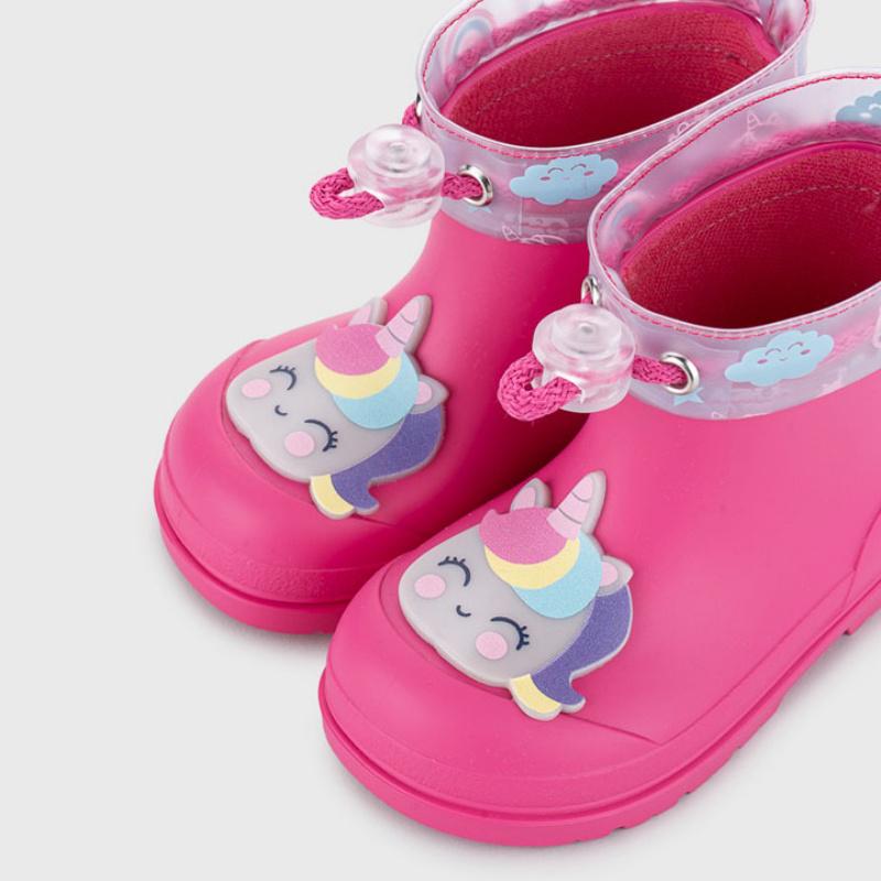 Bota de agua Mendi Unicornio Fucsia