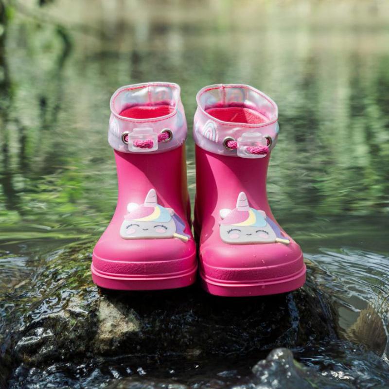 Bota de agua Mendi Unicornio Fucsia