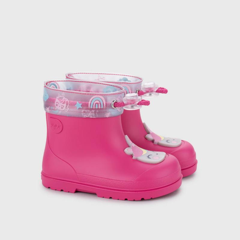 Bota de agua Mendi Unicornio Fucsia