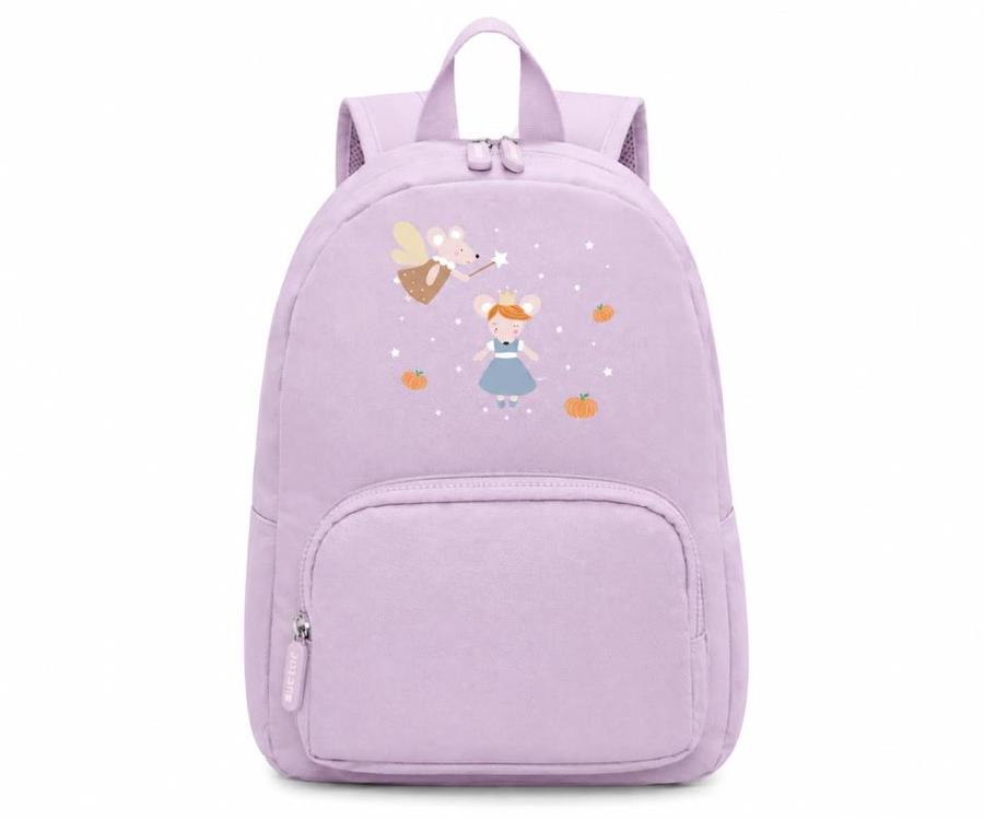 Mochila Solid Color Lavender Mouse Fairies
