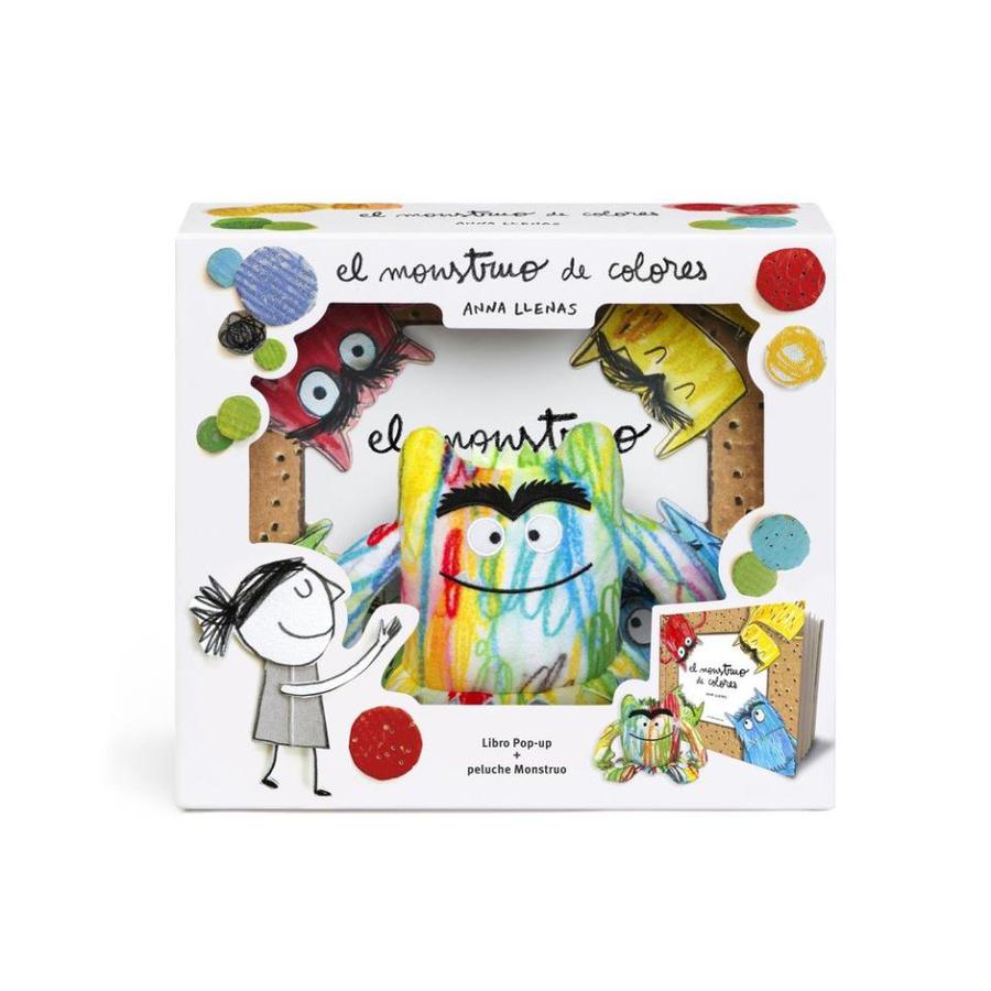 Monstruo de Colores Libro Pop Up Peluche Monstruo