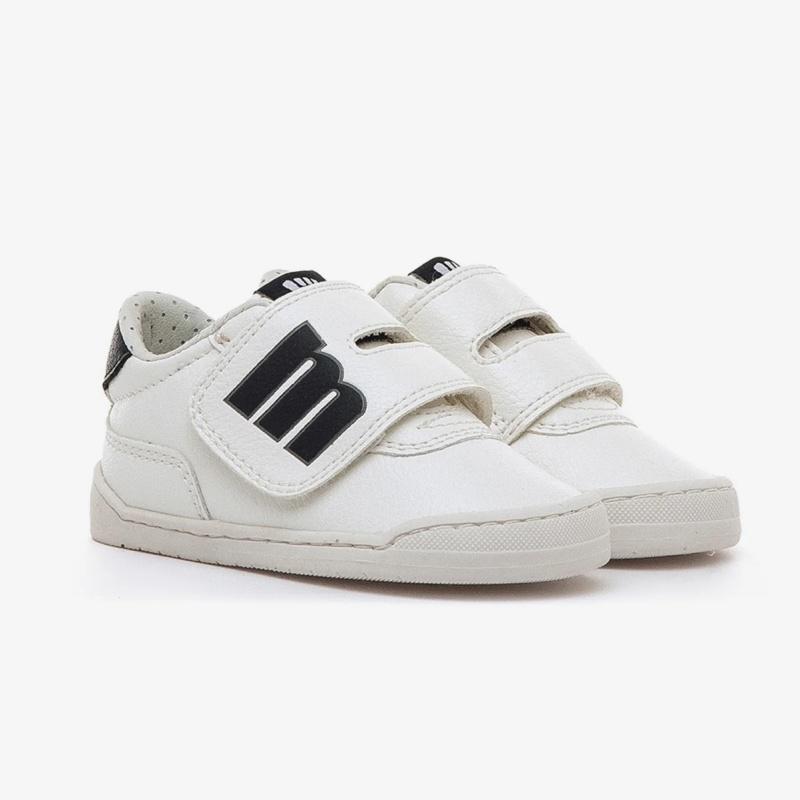 Zapatillas Mustang Free Baby Blanco-marino