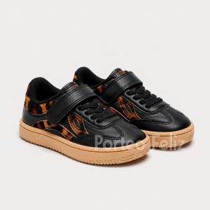 Zapato Lejan One Leopardo Negro E L 