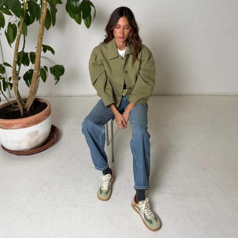Zapato Lejan One Nylon Matcha