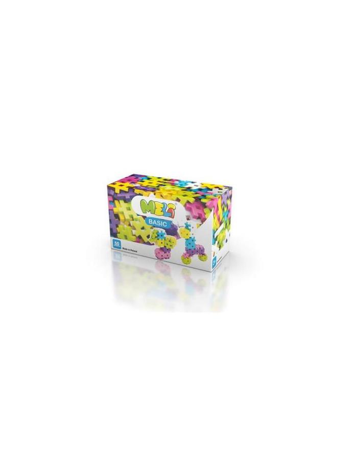 Bloques Meli - Basic Pastel 50 Piezas 
