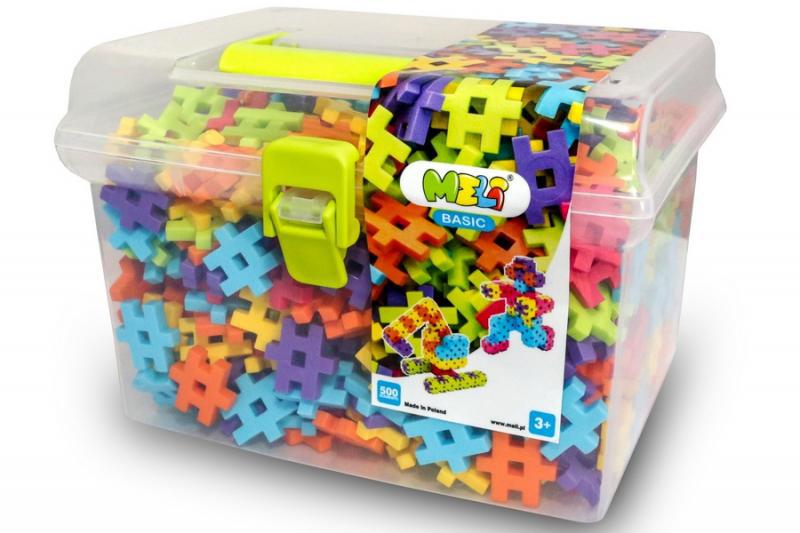Bloques Meli - Basic Travel Box 500 pc