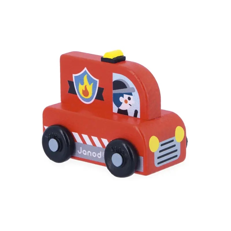 Camión de bomberos de madera Cross Roads