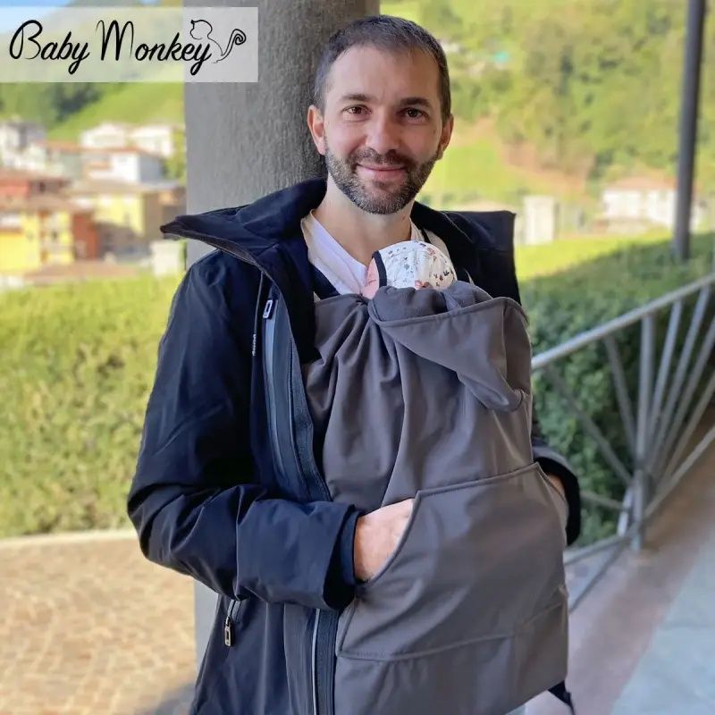 Cobertor Media Temporada Gris Baby Monkey