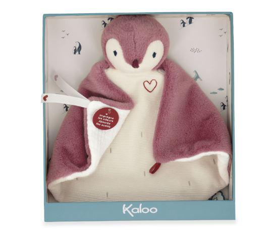 DOUDOU PINGÜINO ROSA