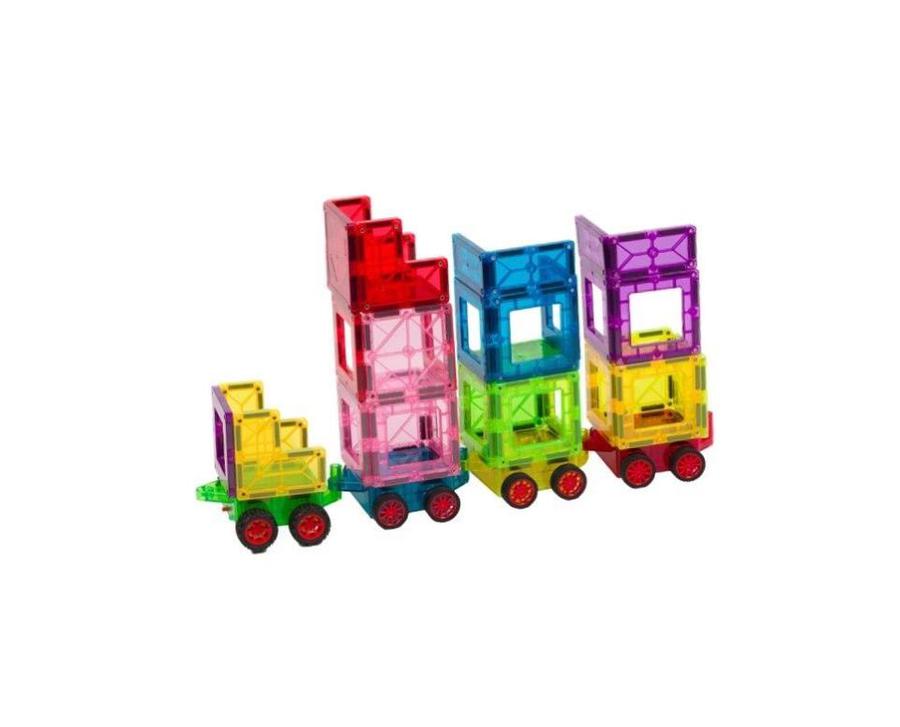 Imanix Train con vagones 38 piezas