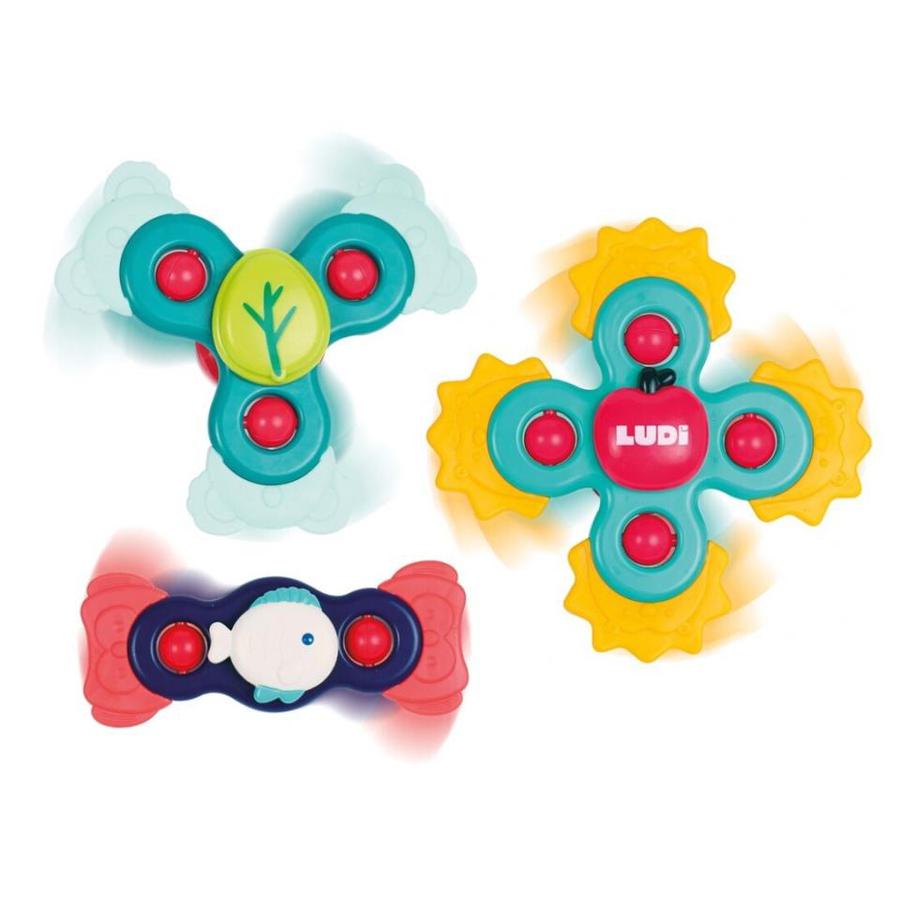 Ludi Conjunto 3 hilanderos bebé