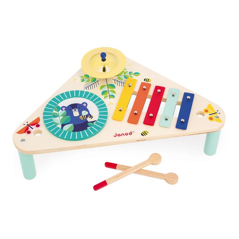 Mesa musical de madera Gioia