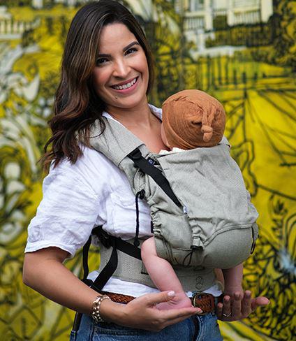 Mochila Evolutiva Neko Smart Baby – Moss