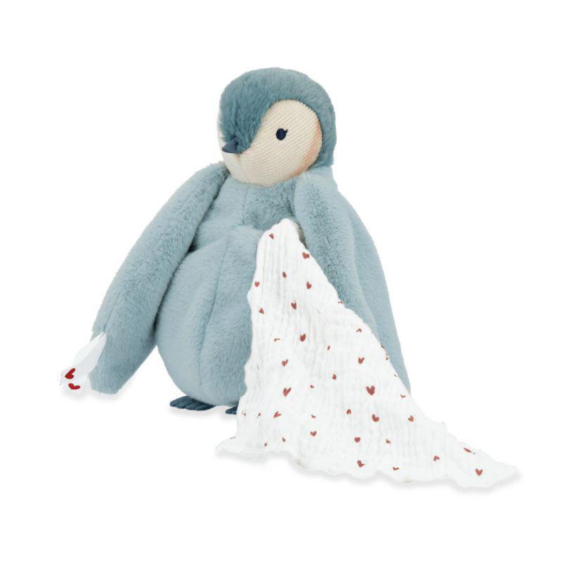 Peluche pingüino besucón verde
