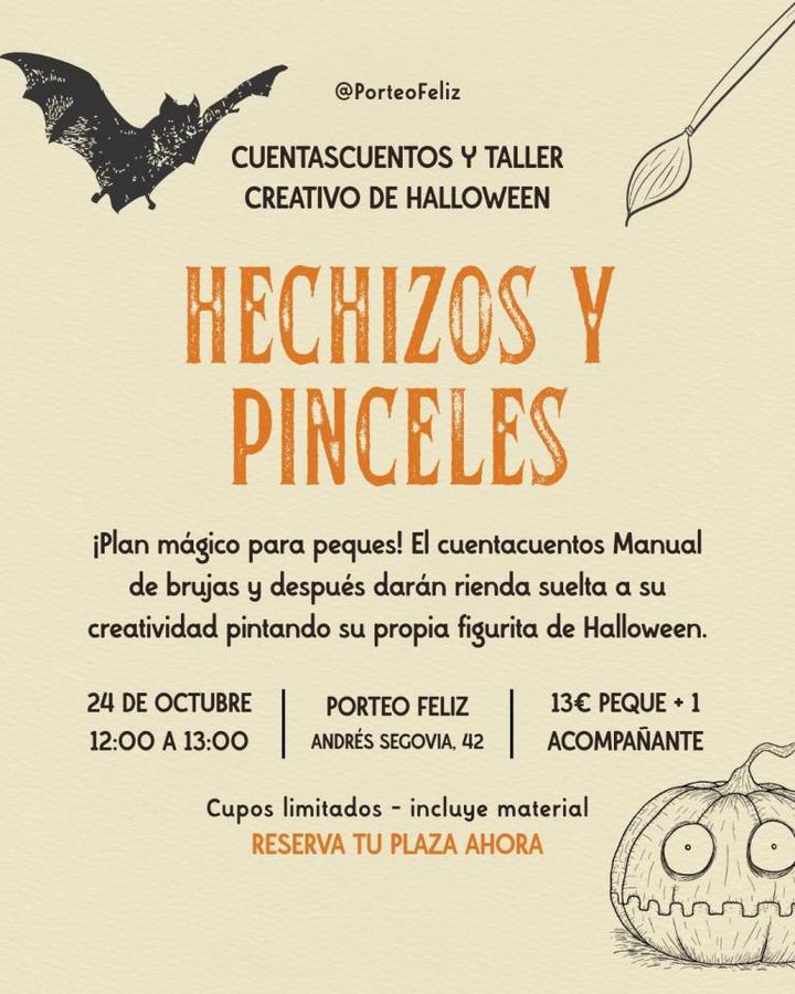 Taller Hechizos y Pinceles