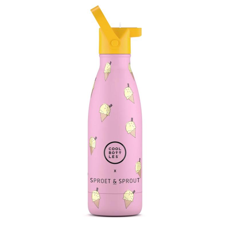 The Kids Bottle 350 ml SPRT& Pink Scoop 
